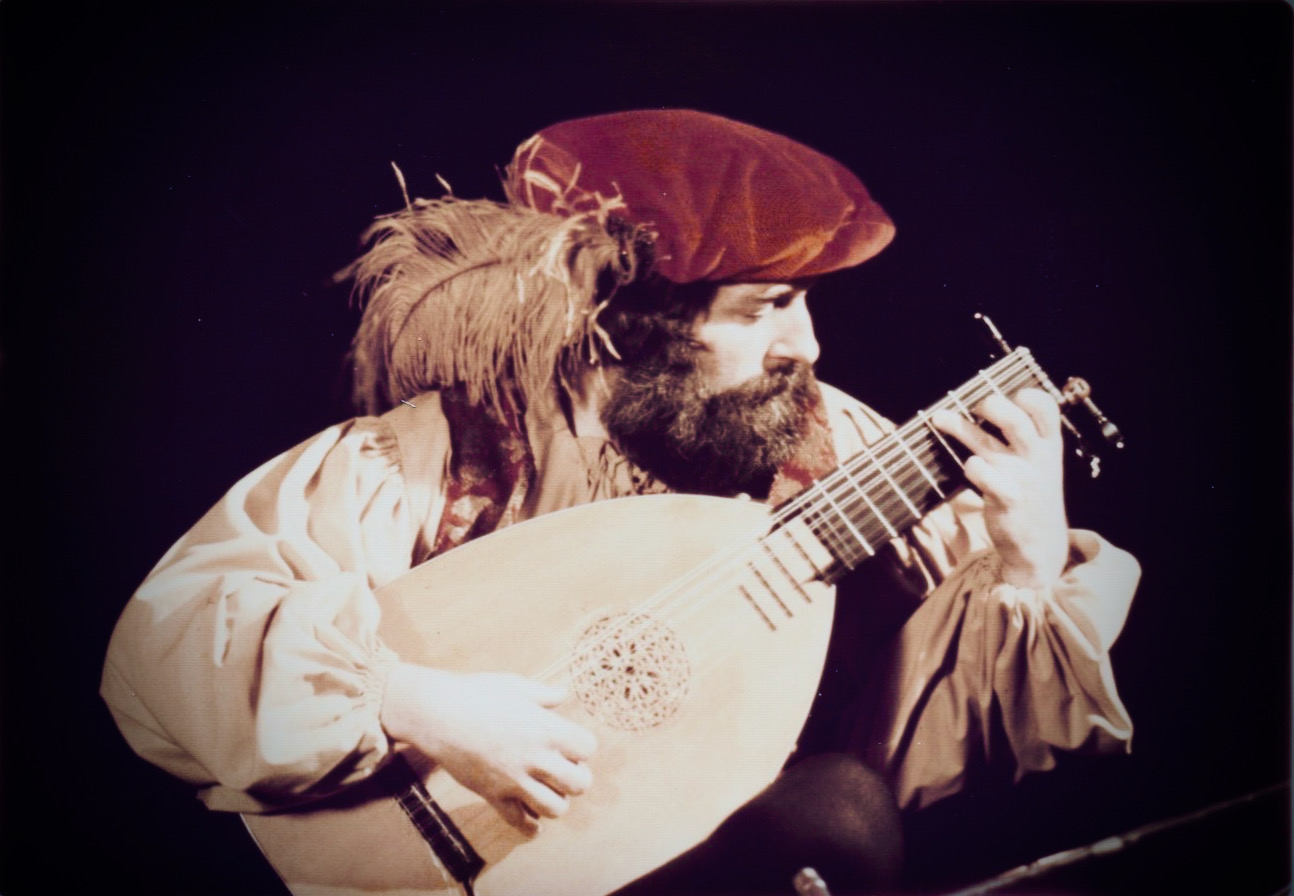 Patrick with Lute